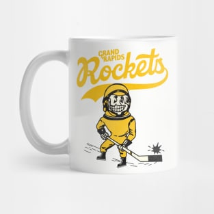 Defunct Grand Rapids Rockets Hockey Team Mug